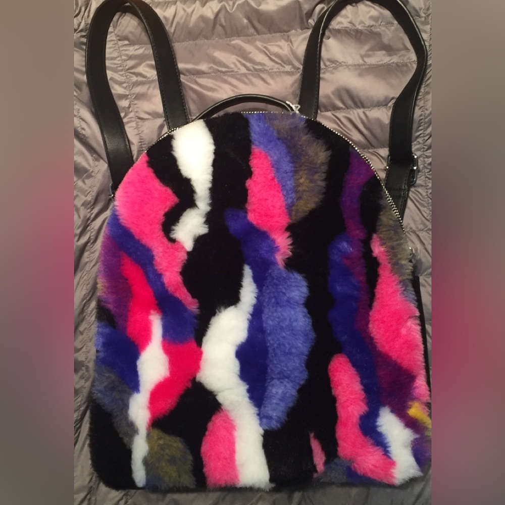 Current Mood Fuzzy Back Pack
